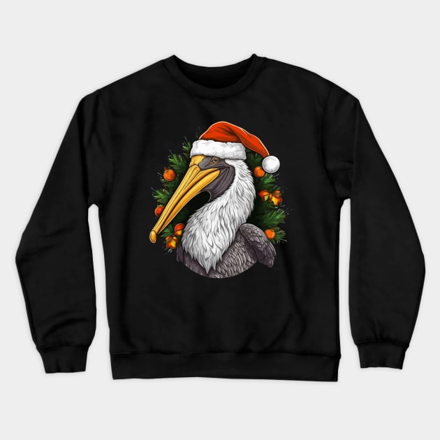 Pelican Christmas Crewneck Sweatshirt by JH Mart
